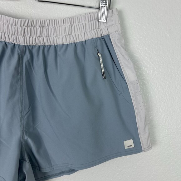 Vuori Women's Dash Short XL Light Blue Pull On Stretch Lightweight Athletic - Picture 2 of 7